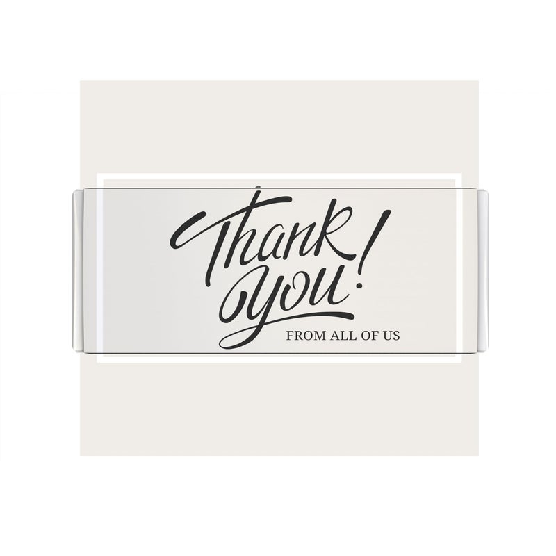 Dashleigh 20 Printable Candy Bar Wrappers - Custom Labels 5.3x5.25 inches for Inkjet & Laser - Sticker Paper for Party Favors, Wedding & Birthday (5.3 x 5.25 in., 20, Count) - Image 3